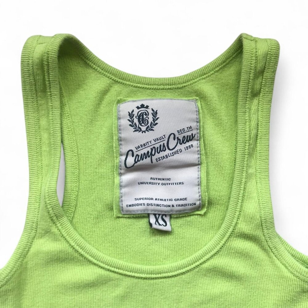 Campus Crew Ribbed Tank - Picture 3 of 6